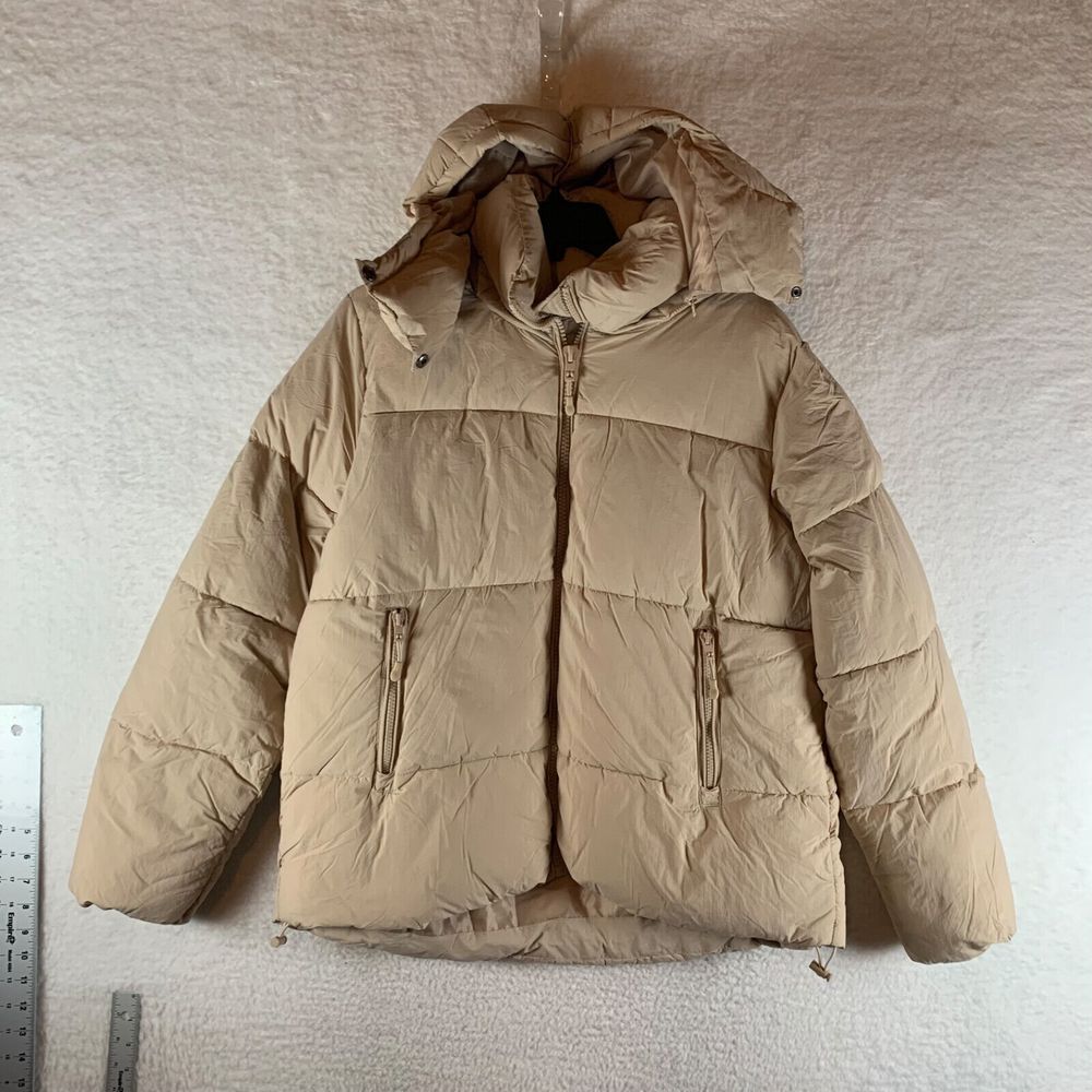 Cotton On‎ Women's The Recycled Mother Puffer Jacket 3.0 Removable Hood Size S